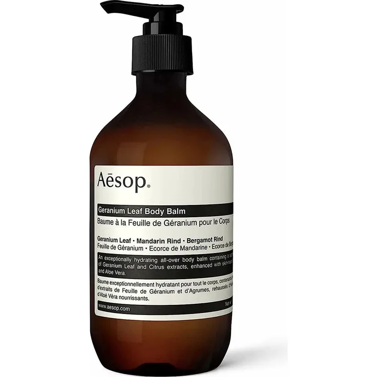 Aesop Geranium Leaf Bodylotion, 500 ml, feuchtigkeitsspendende Körpercreme