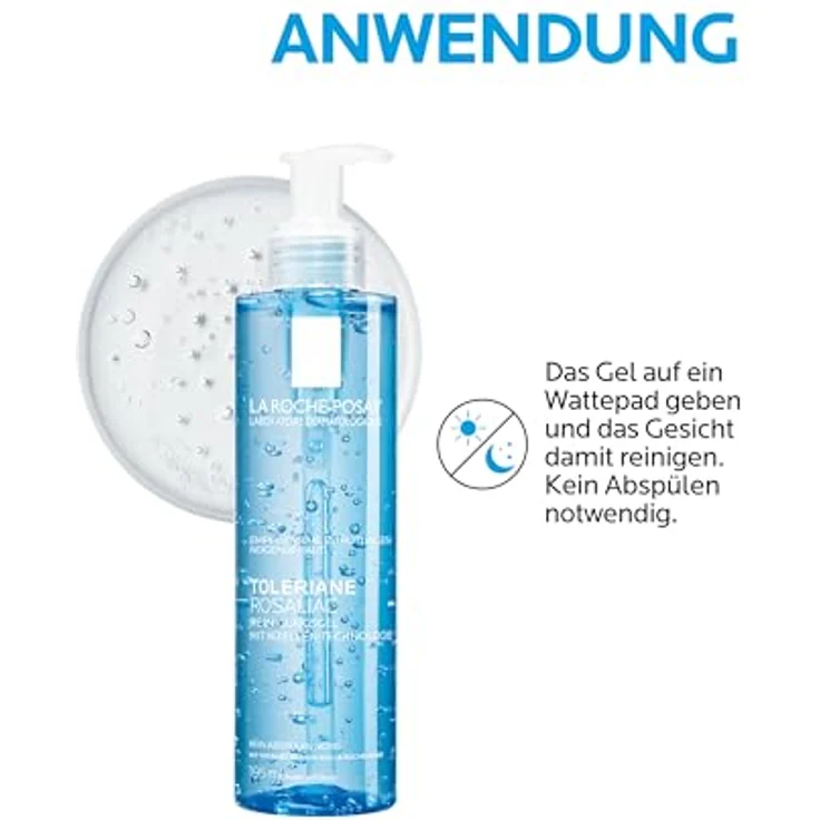 La Roche-Posay Gel Rosaliac Gelee Micellaire Demaquillante 195 ml, für Damen und Herren empfohlen – Bild 4
