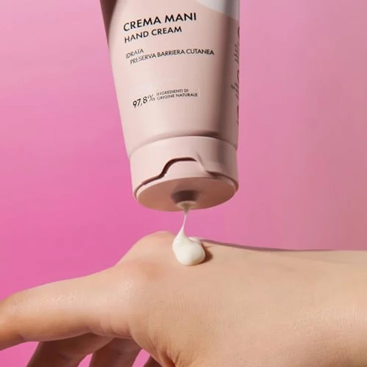 GOOVI Save My Hands Hand Cream, schützende und pflegende Feuchtigkeitspflege mit pflanzlichem Glyzerin, 50ml – Bild 3