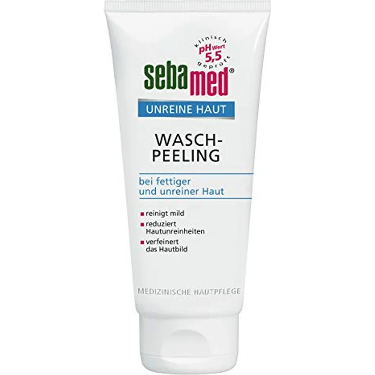 Sebamed Unreine Haut Wasch-Peeling 100 ml, für Damen und Herren  – Bild 2