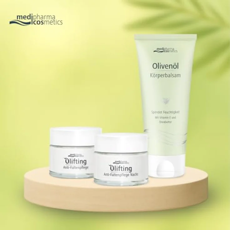 Dr. Theiss Olivenöl Olifting Anti-Faltenpflege Creme 50 ml, revitalisierende Gesichtscreme gegen Falten – Bild 5