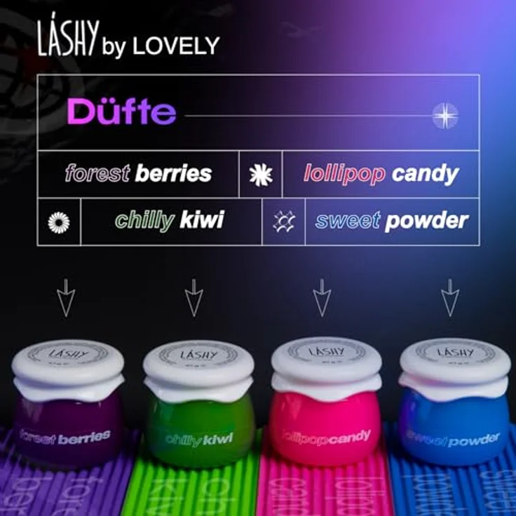 LOVELY Lashy Cream Remover Sweet Powder, Gel Remover mit mousse-artiger Textur und Babypuder-Duft für sichere Wimpernentfernung – Bild 4