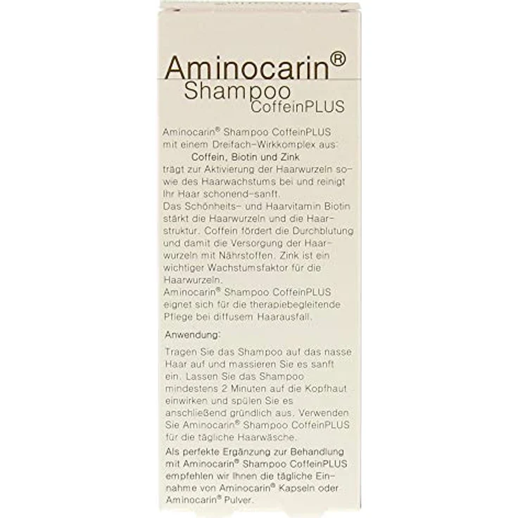 Fontapharm AG AMINOCARIN Shampoo CoffeinPLUS 125 ml, freiverkäuflich – Bild 2