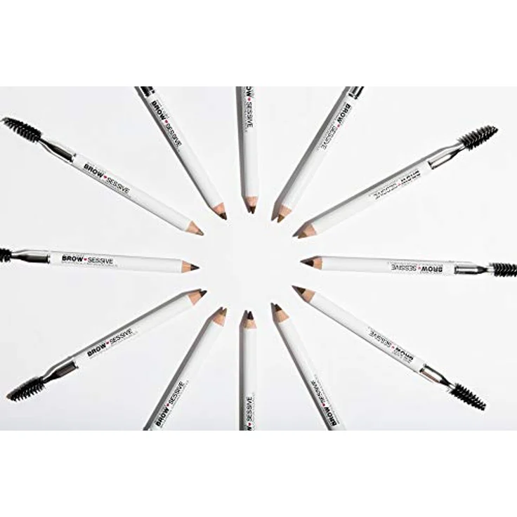 wet n wild Brow-Sessive Brow Pencil, Augenbrauenstift mit präziser Anwendung und Spoolie-Bürste, 1 g, Dark Eyebrown – Bild 19
