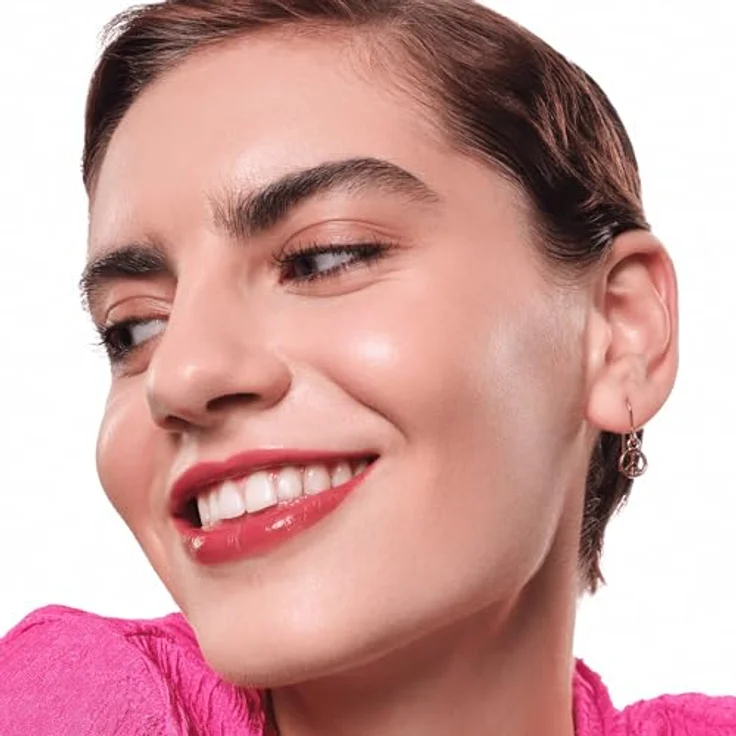 essence hydra kiss LIP TINT Liquid Lipstick, natürlich wirkender Lip Tint mit sanftem Glanz und langanhaltendem Farbeffekt – Bild 5
