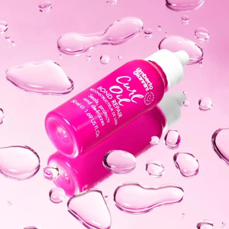 Umberto Giannini Curl Oil Bond Repair, Haaröl für Locken mit Schutz- und Entkräuselungsformel, 50ml – Bild 5
