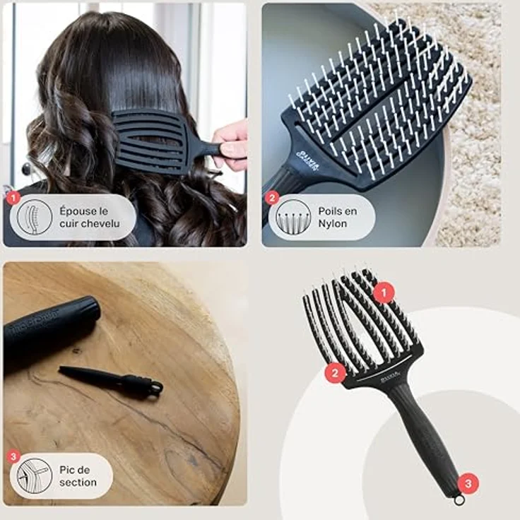 Olivia Garden Fingerbrush large – Bild 4