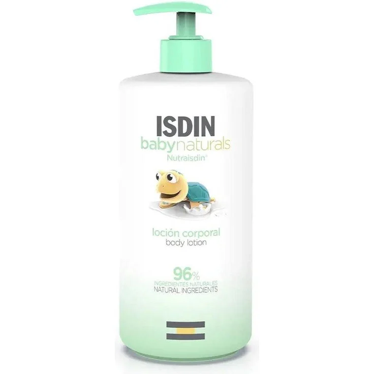 Isdin Baby Naturals Nutraisdin, feuchtigkeitsspendende Körperlotion für empfindliche Haut, 750 ml