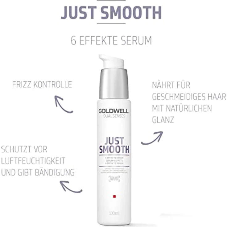 Goldwell Dualsenses Just Smooth 6 Effekte Serum 100 ml – Bild 2