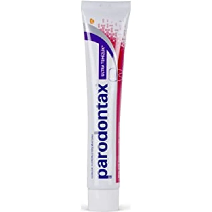 Parodontax Ultra Clean, Zahnpasta hilft dabei, Zahnfleisch zu reduzieren und zu verhindern und starke Zähne und frische Alice zu halten, 75 ml