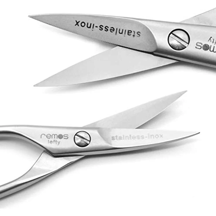 REMOS Nagelschere Linkshand, 9.5 cm Edelstahl [INOX], für Fingernägel und dünne Fußnägel, gebogene Klinge, nachstellbar – Bild 5