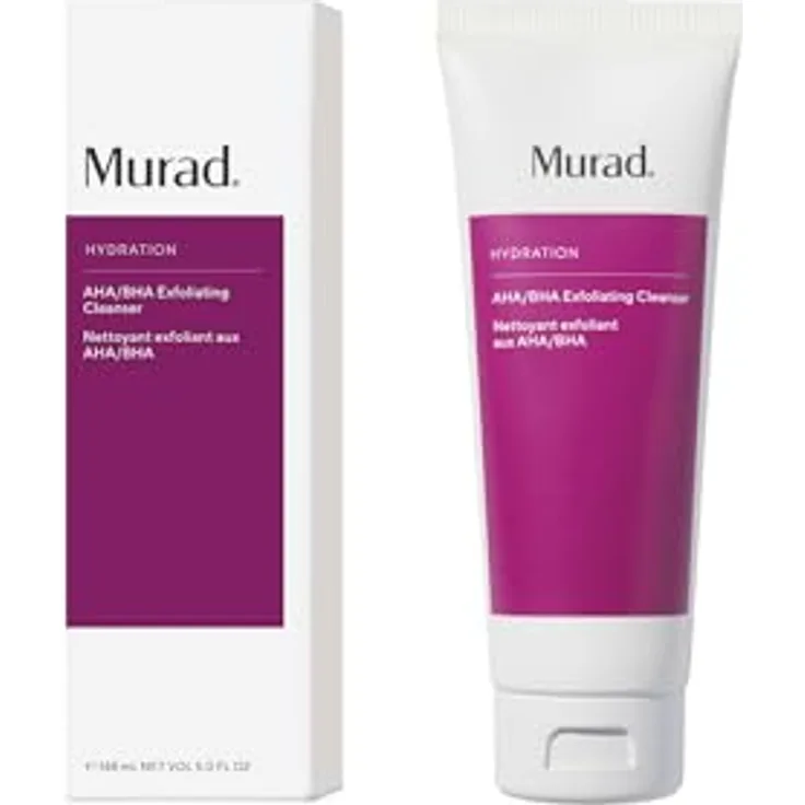 Murad AHA/BHA Exfoliating Cleanser, Gesichtsreinigung, Reinigungspeeling, 148 ml, für alle Hauttypen