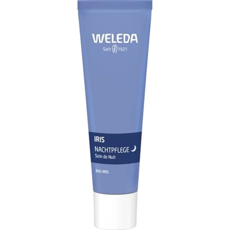 Weleda Iris Nachtpflege, 30ml (1) - Reichhaltige Nachtcreme mit Bio-Iriswurzel, Calendula und Kamille