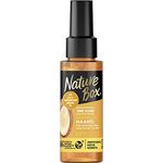 Nature Box Nährpflege-Haaröl (70 ml), Haaröl mit Argan-Öl sorgt für intensive Pflege und schützt vor Spliss, Flasche aus 100 % Social Plastic