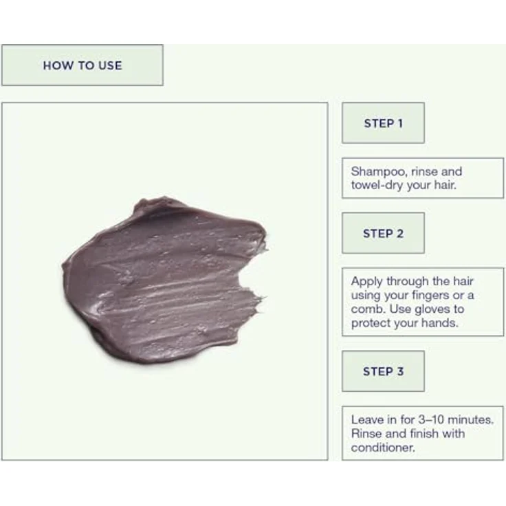 Maria Nila Colour Refresh 300 ml Farbmaske Cool Cream 8.1 – Bild 3