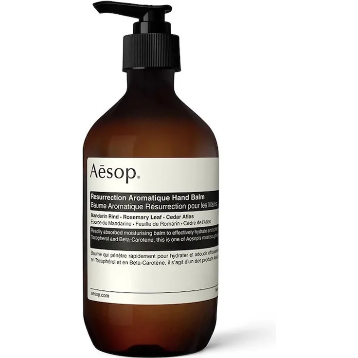 Aesop Reverence Aromatique Handcreme 500 ml, pflegende Handcreme mit zitrusartigem, holzigem Duft