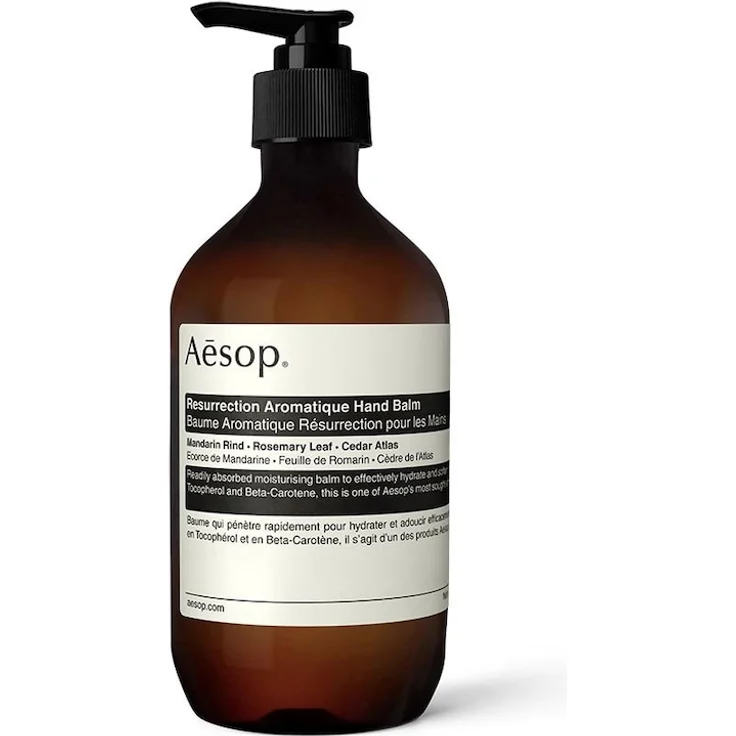Aesop Reverence Aromatique Handcreme 500 ml, pflegende Handcreme mit zitrusartigem, holzigem Duft