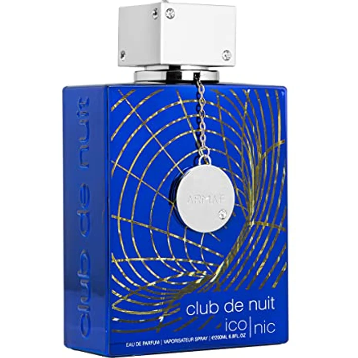 ARMAF Club De Nuit Blue Iconic Körperspray, EDP, 200 ml, ideal für Herren – Bild 1