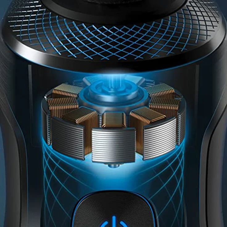 Philips SP9820-18 Elektrischer Nass- und Trockenrasierer Series 9000 Prestige mit Nano-Tech Präzisionsklingen, Präzisionstrimmer – Bild 6