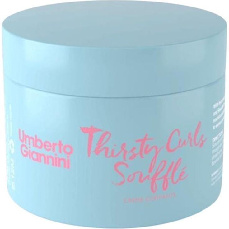 Umberto Giannini Thirsty Curls Souffle, Haarcreme & Stylingcreme für trockene Locken, 300 ml