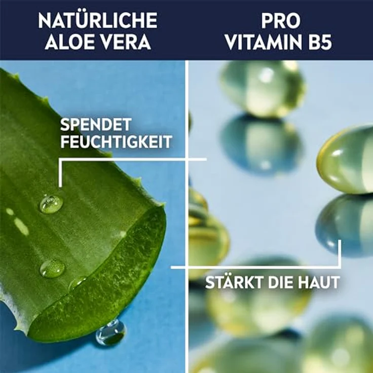 Nivea Men Protect & Care Gesichtspflege Creme, beruhigende Feuchtigkeitscreme für Männer, 48h feuchtigkeitsspendend mit Aloe Vera und Pro Vitamin B5, 75 ml – Bild 3