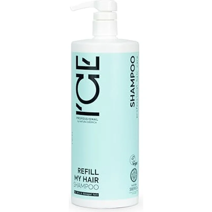 Natura Siberica ICE Professional Refill My Hair Shampoo, 1000 ml, natürliche Formel ohne SLS und Parabene, für maximale Wirkung bei der Haar- und Kopfhautpflege – Bild 2