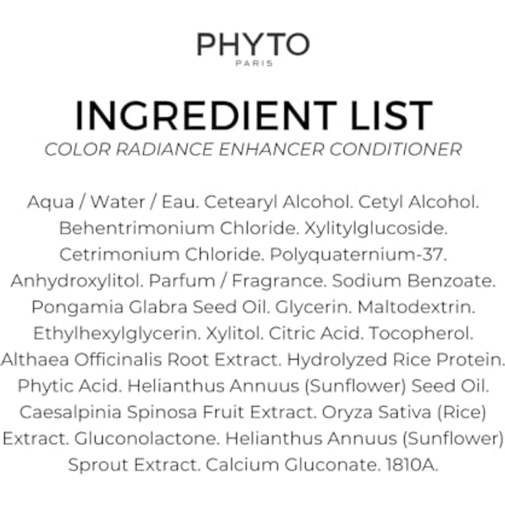 Phyto Color Radiance Enhancer Conditioner - COULEUR acondicionador reavivador del brillo 175 ml - Reflektierende Grafiken, praktische Fächeraufteilung – Bild 5