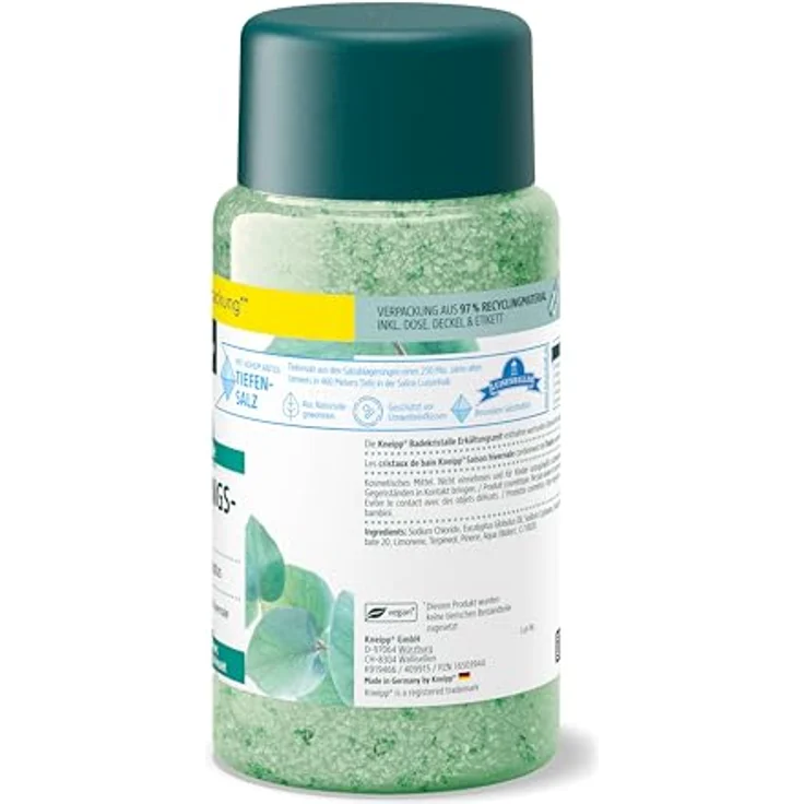 Kneipp Badekristalle Erkältungszeit Badesalz 600 g – Bild 2