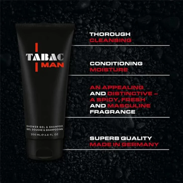 TABAC Man Gel & Shampoo 200 ml – Bild 5