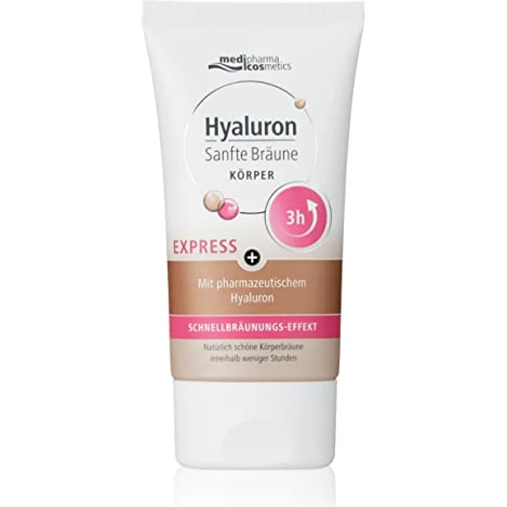 Medipharma Cosmetics SANFTE Bräune Express Körper Creme 150 Milliliter – Bild 1