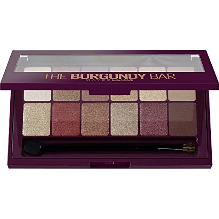 Maybelline The Burgundy Bar eye shadow palette #04-burgundy 9,6 gr – Bild 2