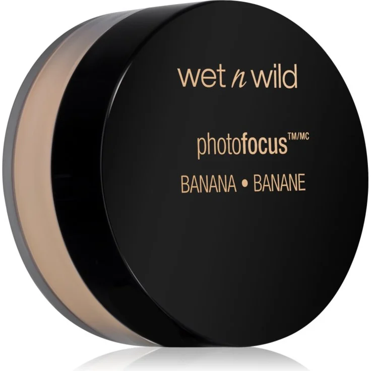 Wet n Wild Photo Focus, loser Puder, mattierender Effekt, Farbe Banana, 20 g