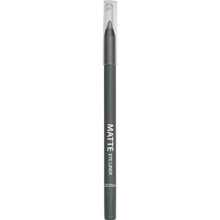 GOSH Matte Eyeliner 017 Classic Grey, intensiv schwarz mit cremig-weicher Textur, hohe Deckkraft für Smokey Eyes, vegan & parfümfrei – Bild 1