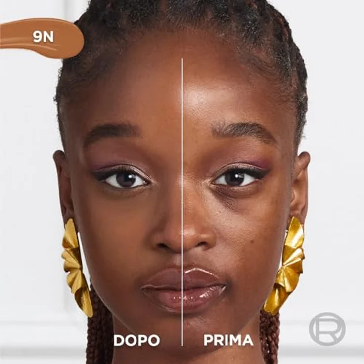 L'Oréal Paris Accord Parfait Radiant Serum Concealer, mittlere Abdeckung, Farbton 9N, 2 Flaschen à 11 ml – Bild 2