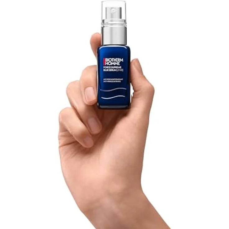 Biotherm Homme Force Supreme Blue Serum, revitalisierendes Anti Aging Gesichtsserum für Männer, 60ml – Bild 3