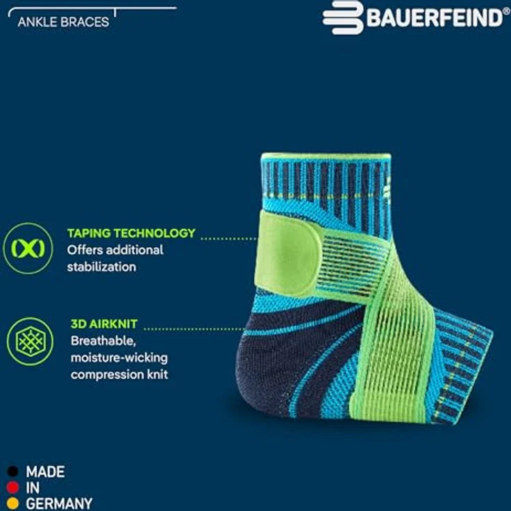 Bauerfeind Sports Ankle Support - die beste Sprunggelenkbandage Größe XXL – Bild 5