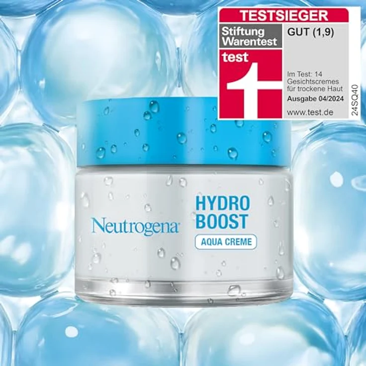 Neutrogena Hydro Boost Hydro Boost Aqua Creme Gesichtscreme 50 ml mit pflegender Wirkung – Bild 2