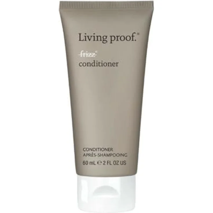 Living Proof No Frizz Conditioner | Feuchtigkeitsspendende Haarspülung pflegt trockenes und widerspenstiges Haar | Anti-Frizz, entwirrt, glättet | Vegan, ohne Parabene, Silikone, Sulfate | 60ml – Bild 1