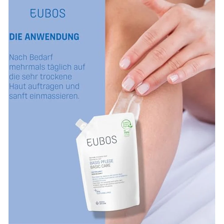 Dr.Hobein Eubos Basis Pflege Hautbalsam F, 200 ml medizinische Gesichtscreme für empfindliche Haut – Bild 7