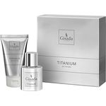 Gisada Titanium Herren-Duftset, Eau de Parfum 50 ml, Duschgel 100 ml - Luxuriöses Duftset für Männer, maskuliner Duft und stylisches Design