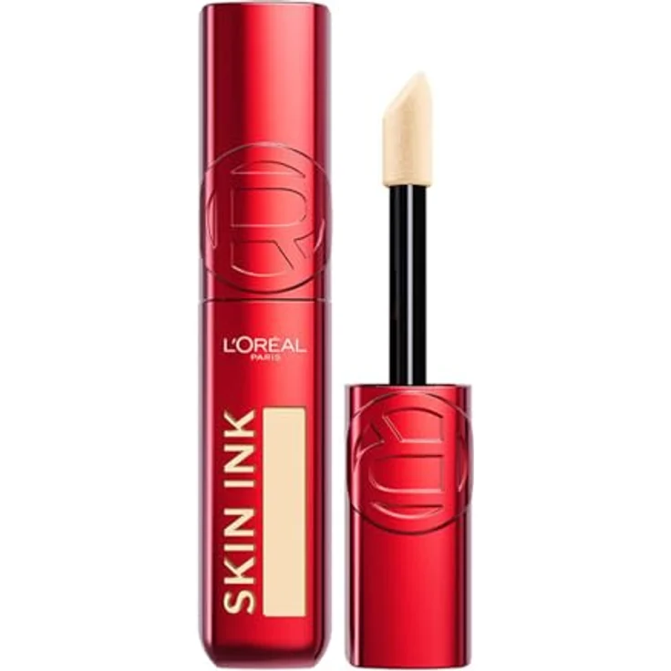 L’Oréal Paris Infaillible Skin Ink Make-up und Korrektor, 15 ml, Farbton 100 Light Warm, mit Langzeiteffekt und ausgezeichneter Abdeckung – Bild 1