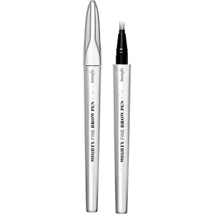 Benefit Mighty Fine Brow Pen, superfeiner Augenbrauenstift mit dreifacher Spitze und langanhaltender, wasserfester Farbe - 2.5 neutral blonde, 0,5 ml