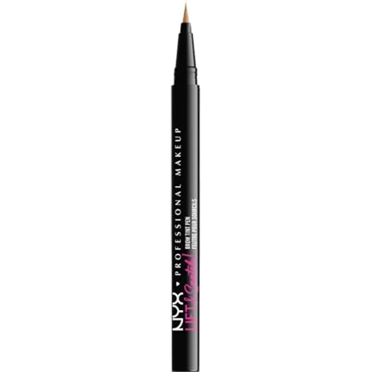 NYX Professional Makeup Lift&Snatch Brow Tint Pen, Augenbrauenstift mit natürlichem Finish, Farbton 04 - Soft Brown, 1 ml