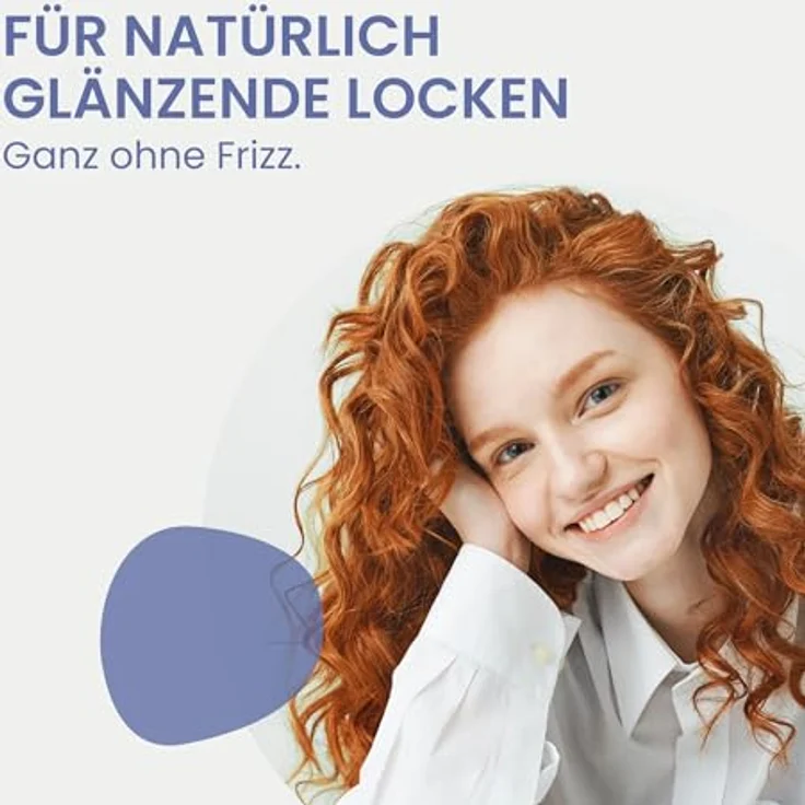 Jean & Len Traumlocken Curling Cream, Reiswasser & Acaibeere, für gelocktes & natürlich gewelltes Haar, 6 x 100 ml, vegan & silikonfrei, definiert Locken, Anti-Frizz Effekt – Bild 3