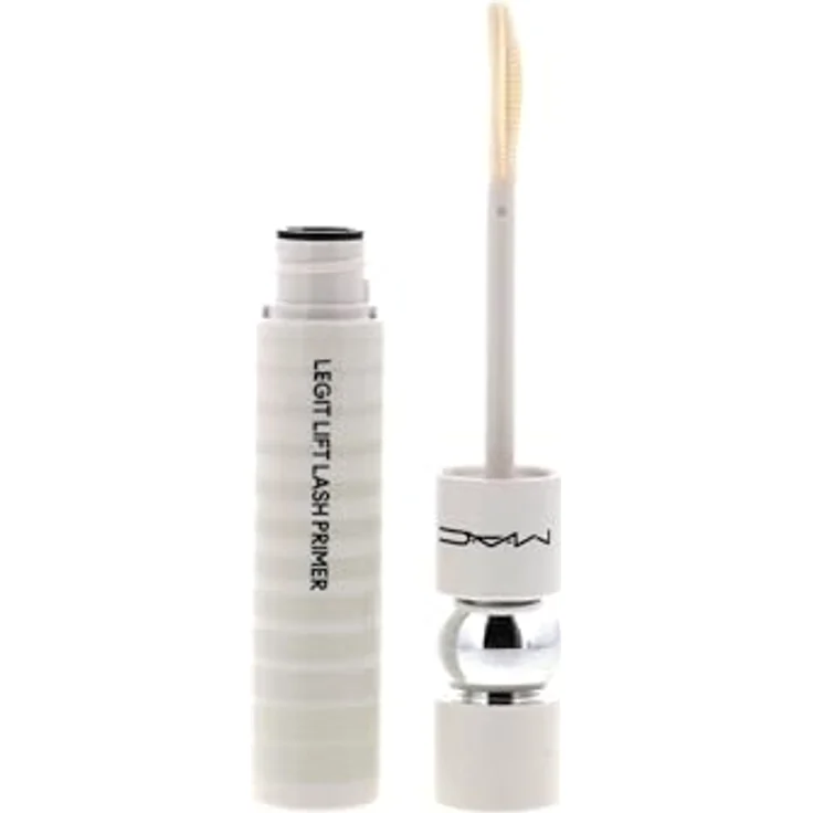 MAC MACSTACK Legit Lift Lash Primer Mascara, 12 ml mit Rizinusöl und Provitamin B5 für Wimpern mit Schwung und Volumen – Bild 3