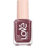 essie langanhaltender Nagellack mit cremigem Finish, Kurze Trocknungszeit und weniger Absplitterungen, Vegane Formel, LOVE by essie, Farbe: Nr. 130 make the move, Bordeaux, 1 x 13,5 ml