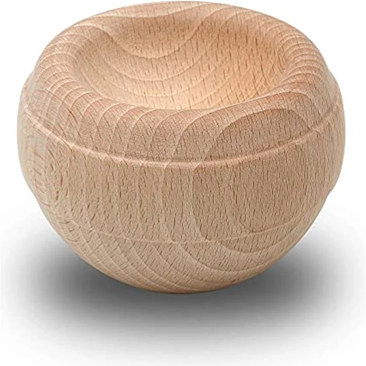 Kernpower Massageroller Timber, Massagegerät aus Buchenholz mit Tragetasche, 7,8 cm – Bild 3