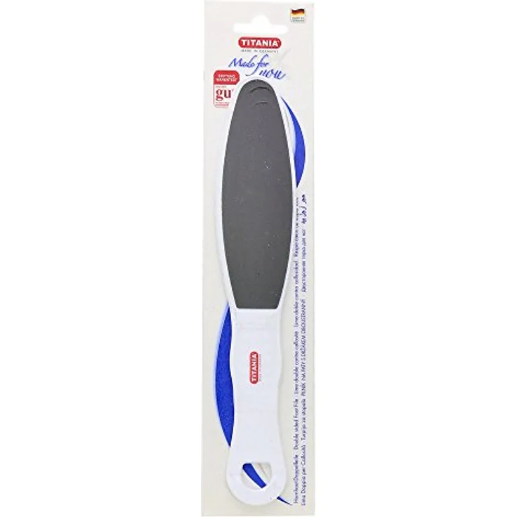 TITANIA Doppelfussfeile, Grober Wasserfester Schmirgel, 1er Pack (1 x 38 g)