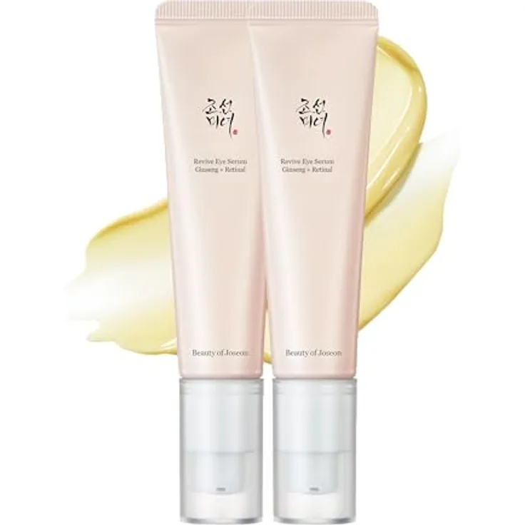 Beauty of Joseon Revive Augenserum mit Niacinamid und Retinamid, Anti-Aging Concealer gegen Augenringe, Falten und feine Linien, koreanische Hautpflege, 30 ml, 2er Pack