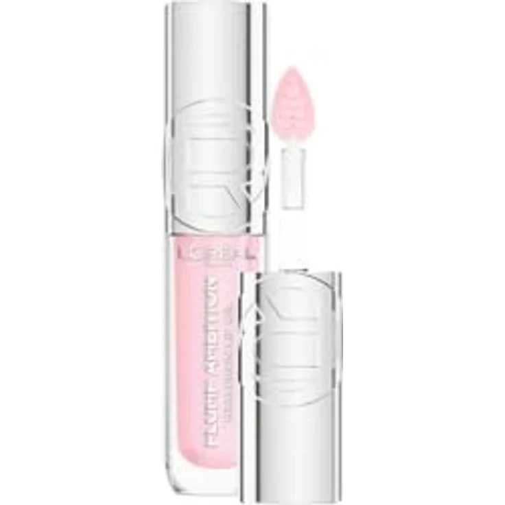 L’Oréal Paris Plump Ambition Hyaluron Lip Oil Lipgloss 5 ml, transparente Farbe 101 Cristal Clear mit langanhaltender Feuchtigkeit und plumpendem Effekt – Bild 1